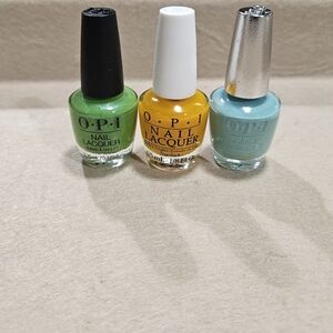 NWT OPI MINI'S SET OF 3 VARIOUS FINISHES!